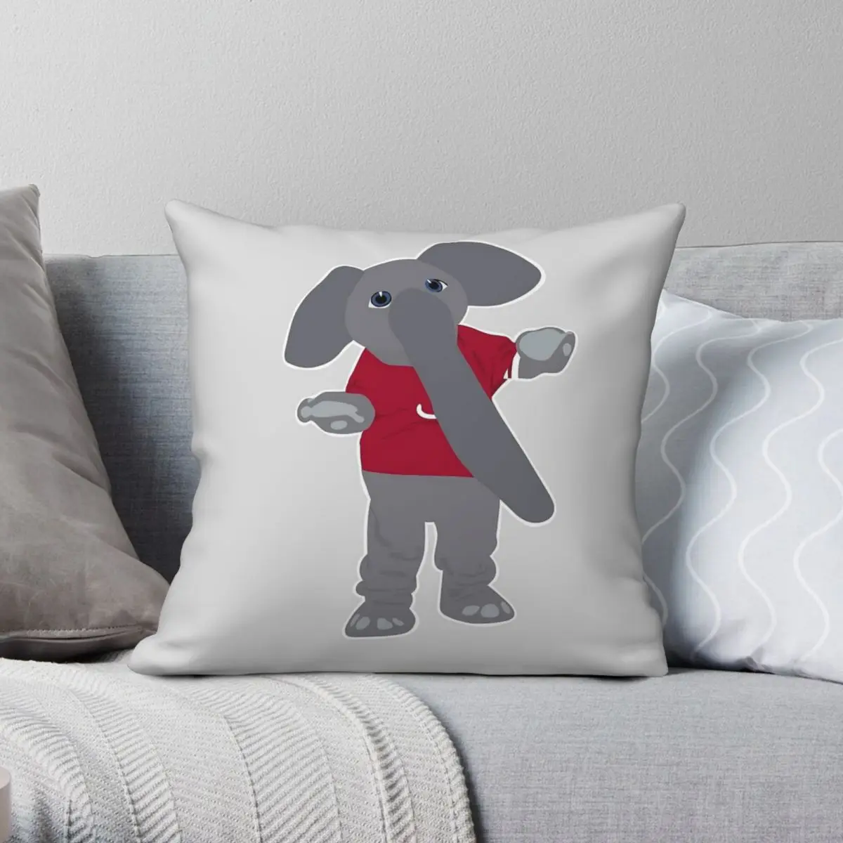 Big Al Mascot Square Pillowcase Polyester Linen Velvet Creative Zip Decor Car Cushion Case
Big Al Mascot Square Pillowcase Polyester Linen Velvet Creative Zip Decor Car Cushion Case