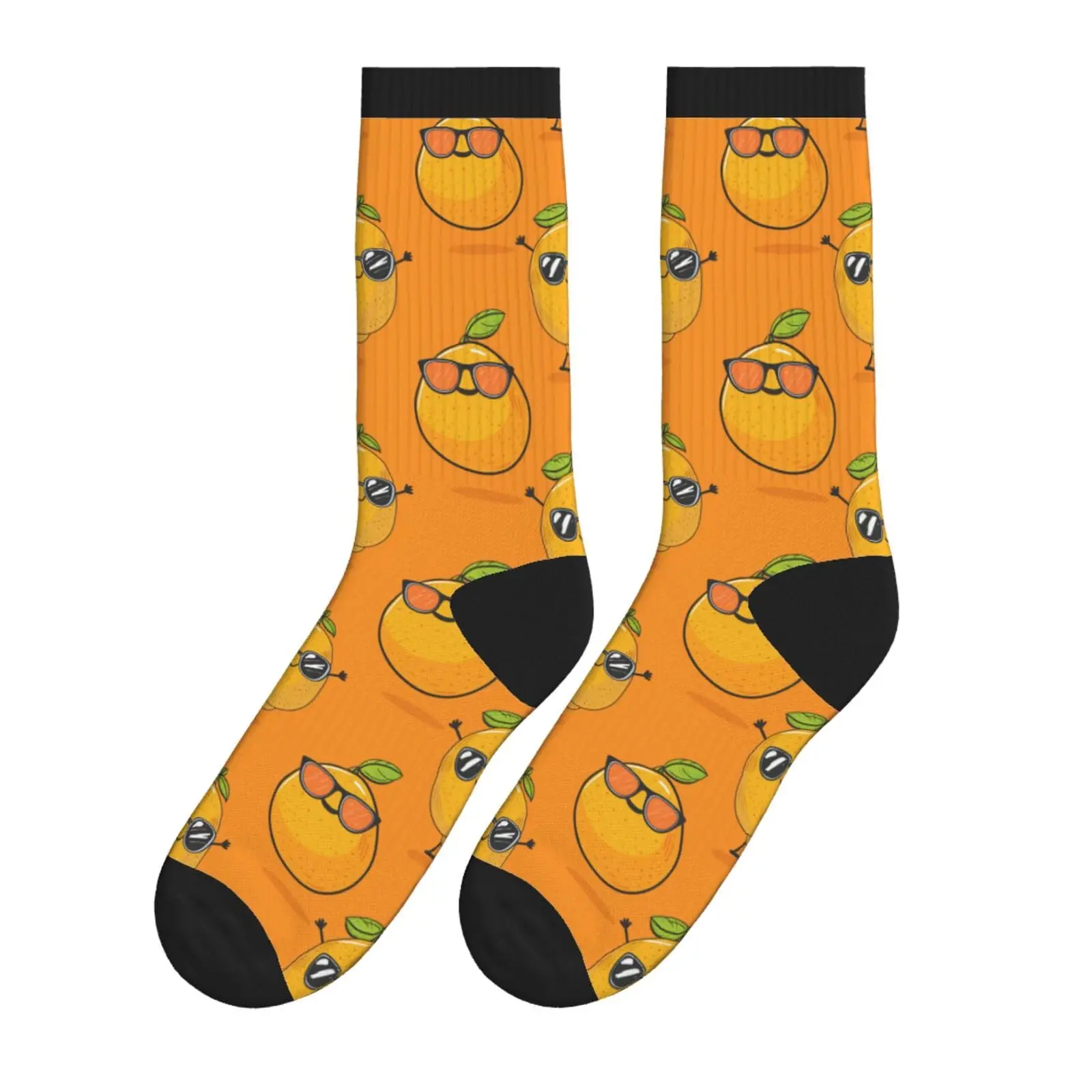 Носки с рисунком танцующего лимона, новинка, носки для экипажа, забавные сумасшедшие платья, носки, подарки для женщин, мужчин и подростков 
Носки с рисунком танцующего лимона, новинка, носки для экипажа, забавные сумасшедшие платья, носки, подарки для женщин, мужчин и подростков