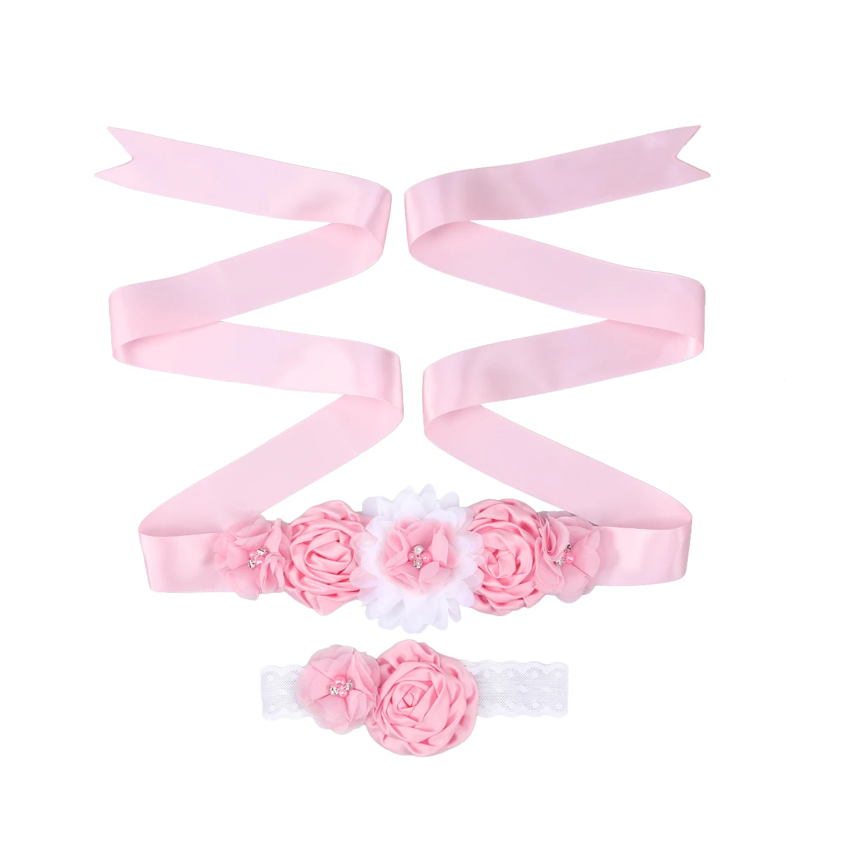 2 Pcs Flower Belt Girl Sash Waist Vintage Wedding Ribbon Rhinestone Pregnant Woman
2 Pcs Flower Belt Girl Sash Waist Vintage Wedding Ribbon Rhinestone Pregnant Woman