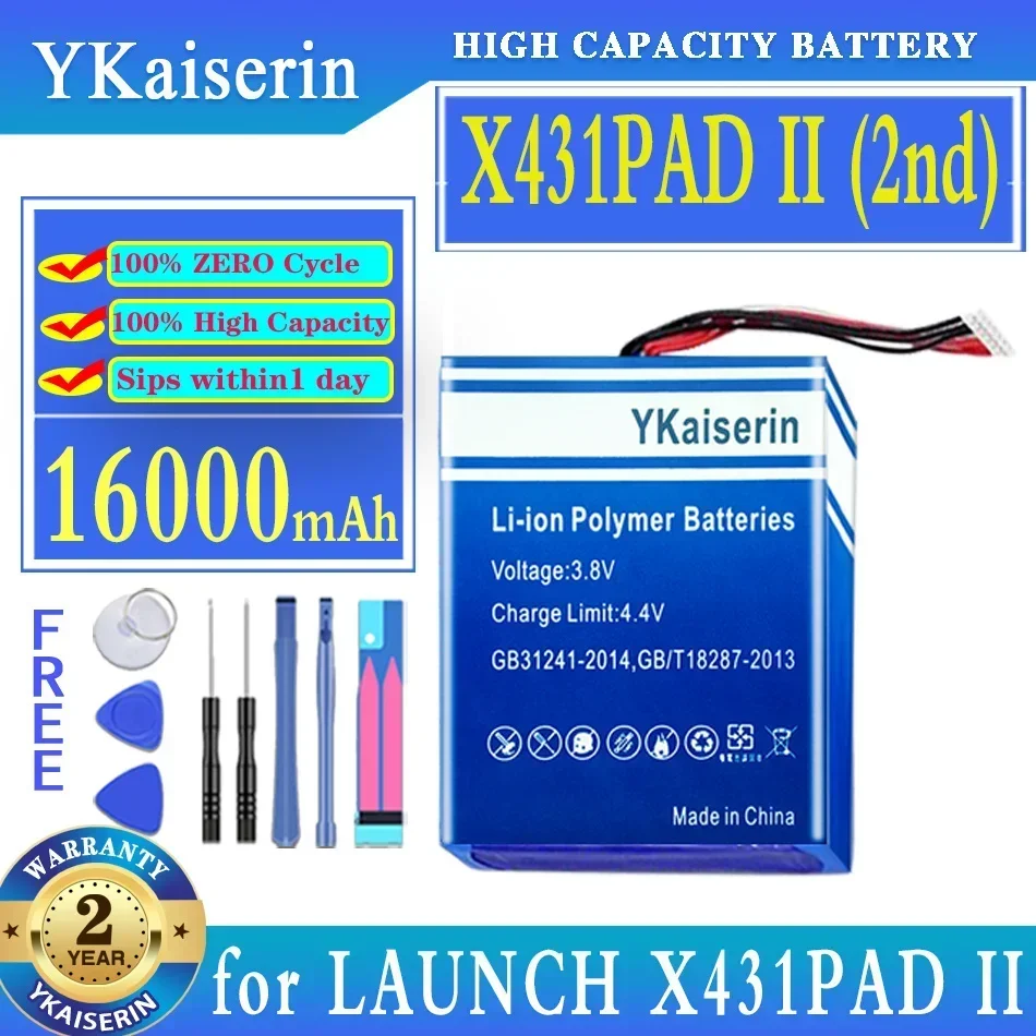 Для автомобильного диагностического планшета LAUNCH X431PAD II/X431PAD 2/X431 PAD 2, 16000 мАч X431PAD II (2-го поколения)
Для автомобильного диагностического планшета LAUNCH X431PAD II/X431PAD 2/X431 PAD 2, 16000 мАч X431PAD II (2-го поколения)
