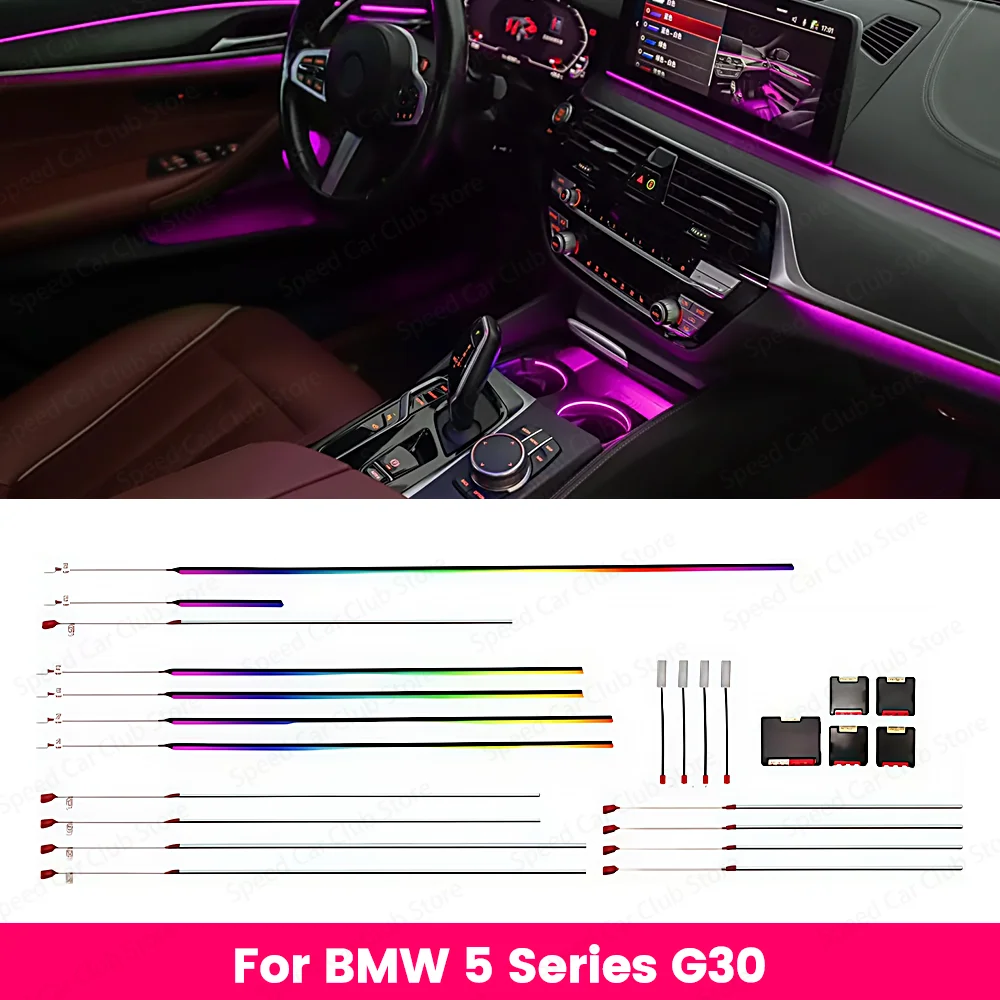 LED Ambient Light for BMW 5 Series G30 Choose Your Color 11 Colors Available Car Interior Lighting Decoration
LED Ambient Light for BMW 5 Series G30 Choose Your Color 11 Colors Available Car Interior Lighting Decoration