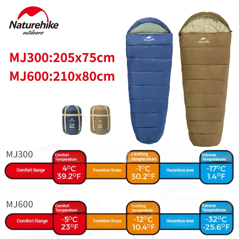 Спальный мешок Naturehike Mummy -5~7 ℃ MJ300/MJ600 для кемпинга, пешего туризма, путешествий, зимы, весны, теплый спальный мешок, портативный
Спальный мешок Naturehike Mummy -5~7 ℃ MJ300/MJ600 для кемпинга, пешего туризма, путешествий, зимы, весны, теплый спальный мешок, портативный