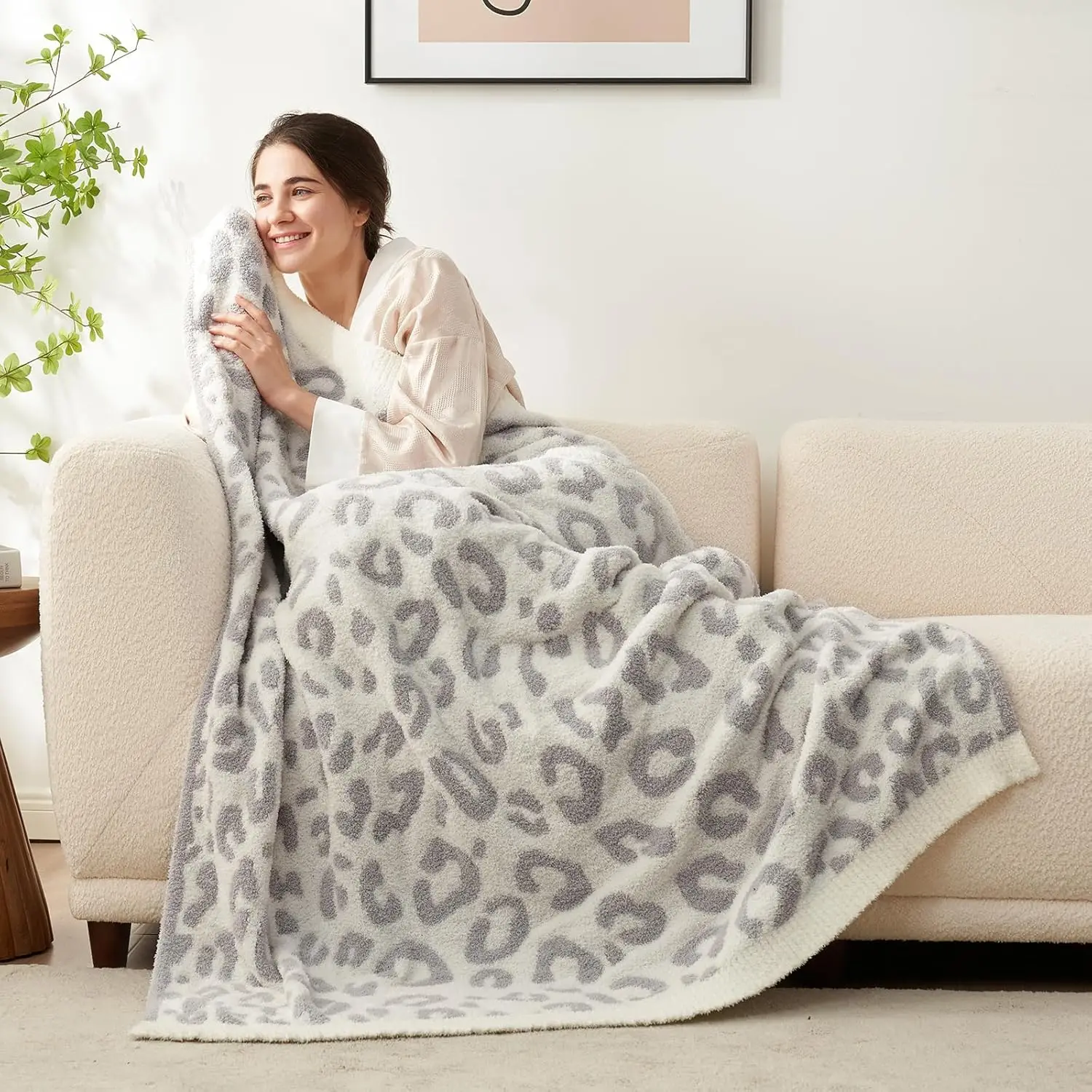 Leopard Blanket For Couch Bed Sofa 60X80 Hes, Reversible Grey Leopard Throw Blanket Ultra Soft Cozy Blankets For Women Mothers
Leopard Blanket For Couch Bed Sofa 60X80 Hes, Reversible Grey Leopard Throw Blanket Ultra Soft Cozy Blankets For Women Mothers
