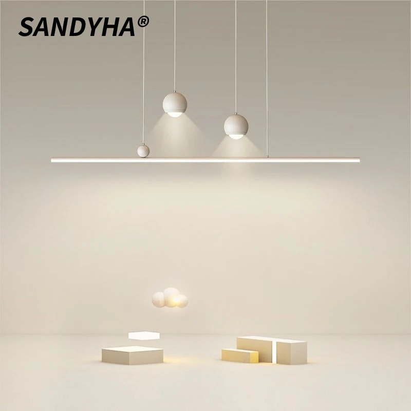 SANDYHA подвесной светильник для ресторана в скандинавском стиле, дизайн светодиодной лампы для украшения гостиной, кухонный остров, светильники
SANDYHA подвесной светильник для ресторана в скандинавском стиле, дизайн светодиодной лампы для украшения гостиной, кухонный остров, светильники
