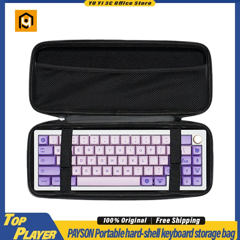 PAYSON Keyboard Hard Shell Case Dustproof Waterproof Shockproof Storage Bag Fits Most Mechanical Keyboards For Travel Daily Use
PAYSON Keyboard Hard Shell Case Dustproof Waterproof Shockproof Storage Bag Fits Most Mechanical Keyboards For Travel Daily Use