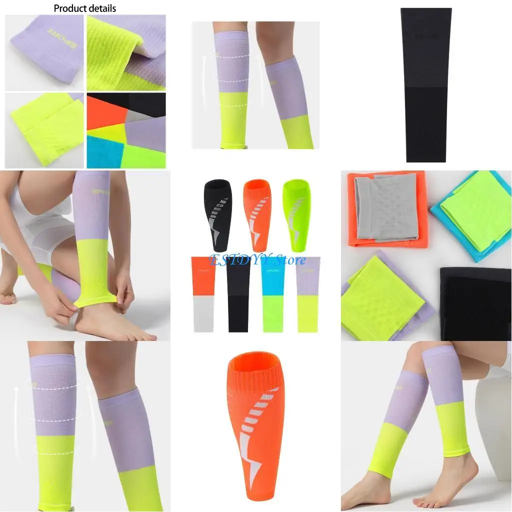 G6DE Athletic Leg Sleeve Elastic Knit Leg Support Calf Protector For Men Women Football Running Cycling Fitness Workout
G6DE Athletic Leg Sleeve Elastic Knit Leg Support Calf Protector For Men Women Football Running Cycling Fitness Workout