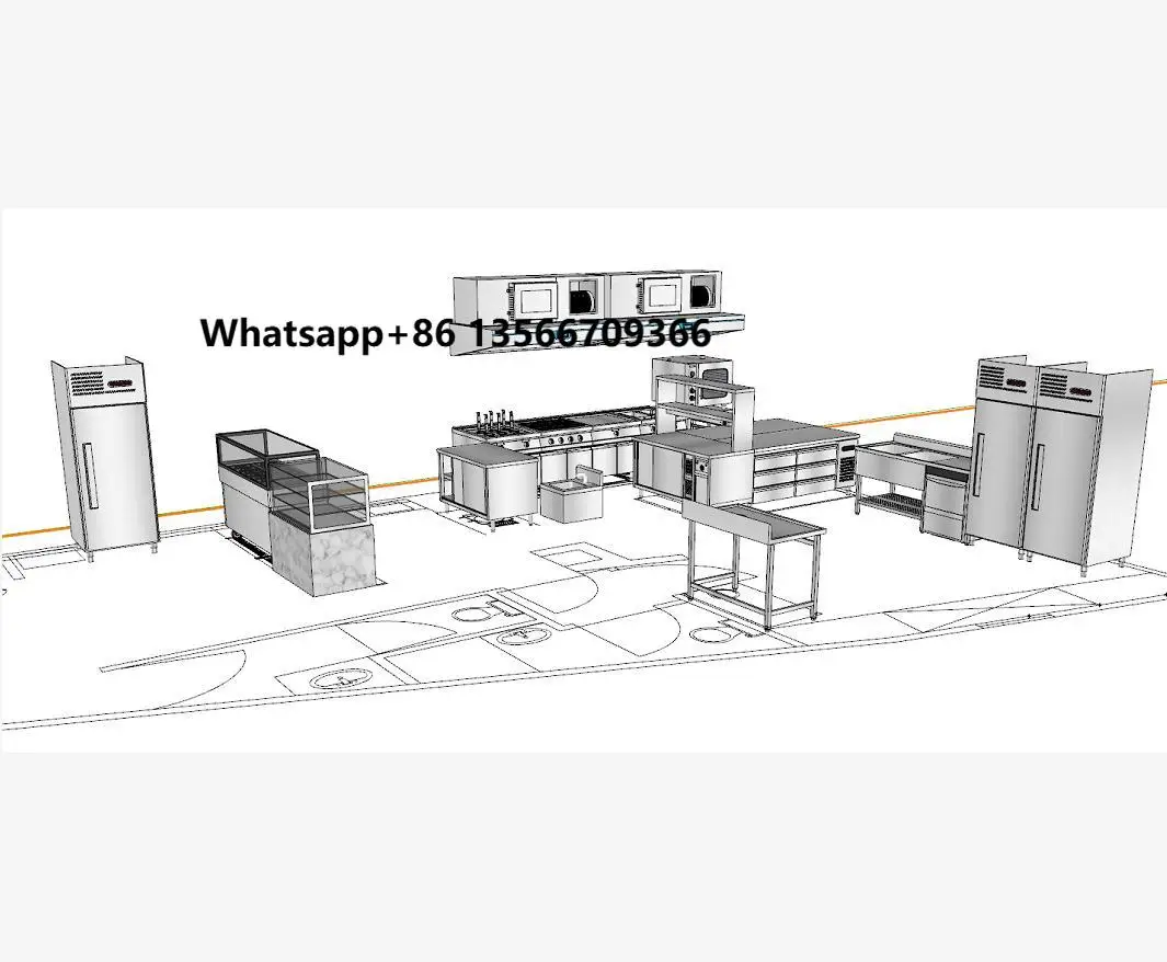 Commerical Other Hotel Restaurant Supplies Kitchen Equipment for Central Kitchen
Commerical Other Hotel Restaurant Supplies Kitchen Equipment for Central Kitchen