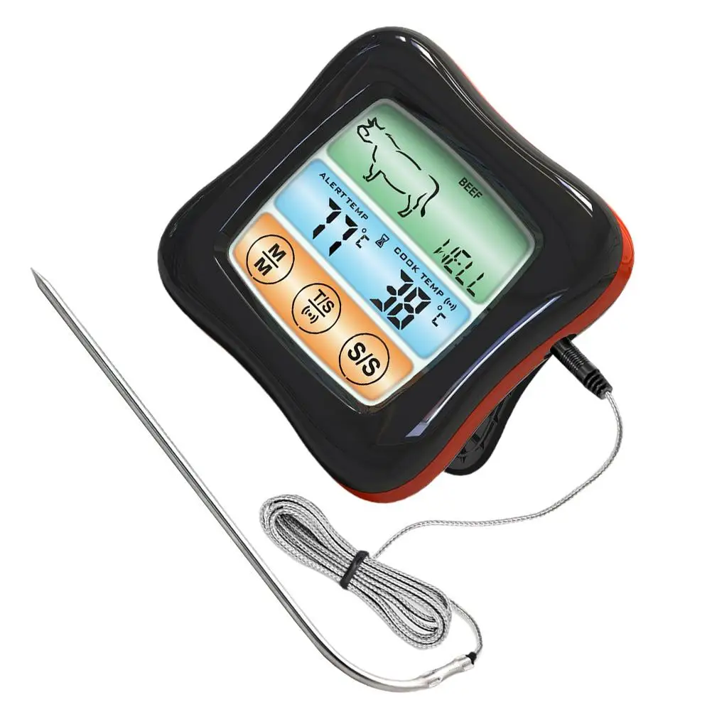 Screen Food Thermometer ABS Plastic 304 Stainless Steel Meat Temperature Meter Easy Accurate Cooking Tool Kitchen
Screen Food Thermometer ABS Plastic 304 Stainless Steel Meat Temperature Meter Easy Accurate Cooking Tool Kitchen