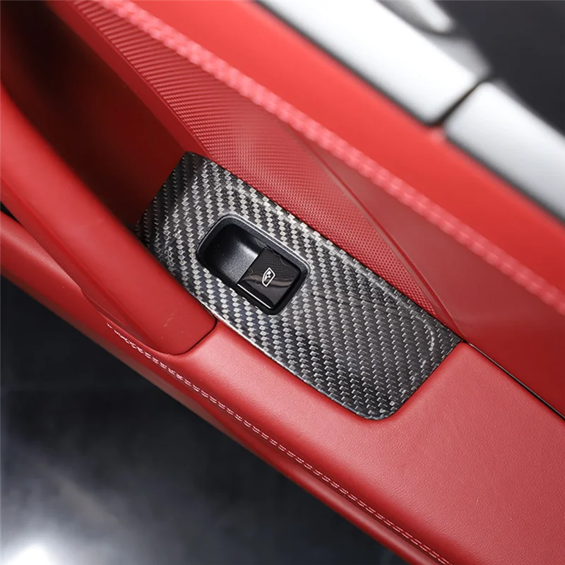 Dry Carbon Fiber Window Glass Lift Switch Panel Window Switch Panel Trim Interior Accessories For Porsche 911 2019-2020
Dry Carbon Fiber Window Glass Lift Switch Panel Window Switch Panel Trim Interior Accessories For Porsche 911 2019-2020