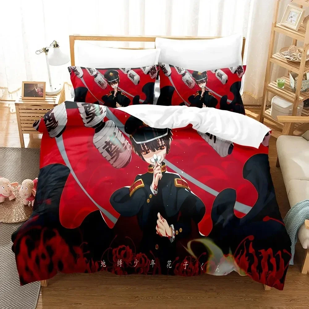3D Anime Toilet bound Hanako kun Bedding set Printed Duvet Cover Pillowcase Single Double Queen Super King Size Sets
3D Anime Toilet bound Hanako kun Bedding set Printed Duvet Cover Pillowcase Single Double Queen Super King Size Sets