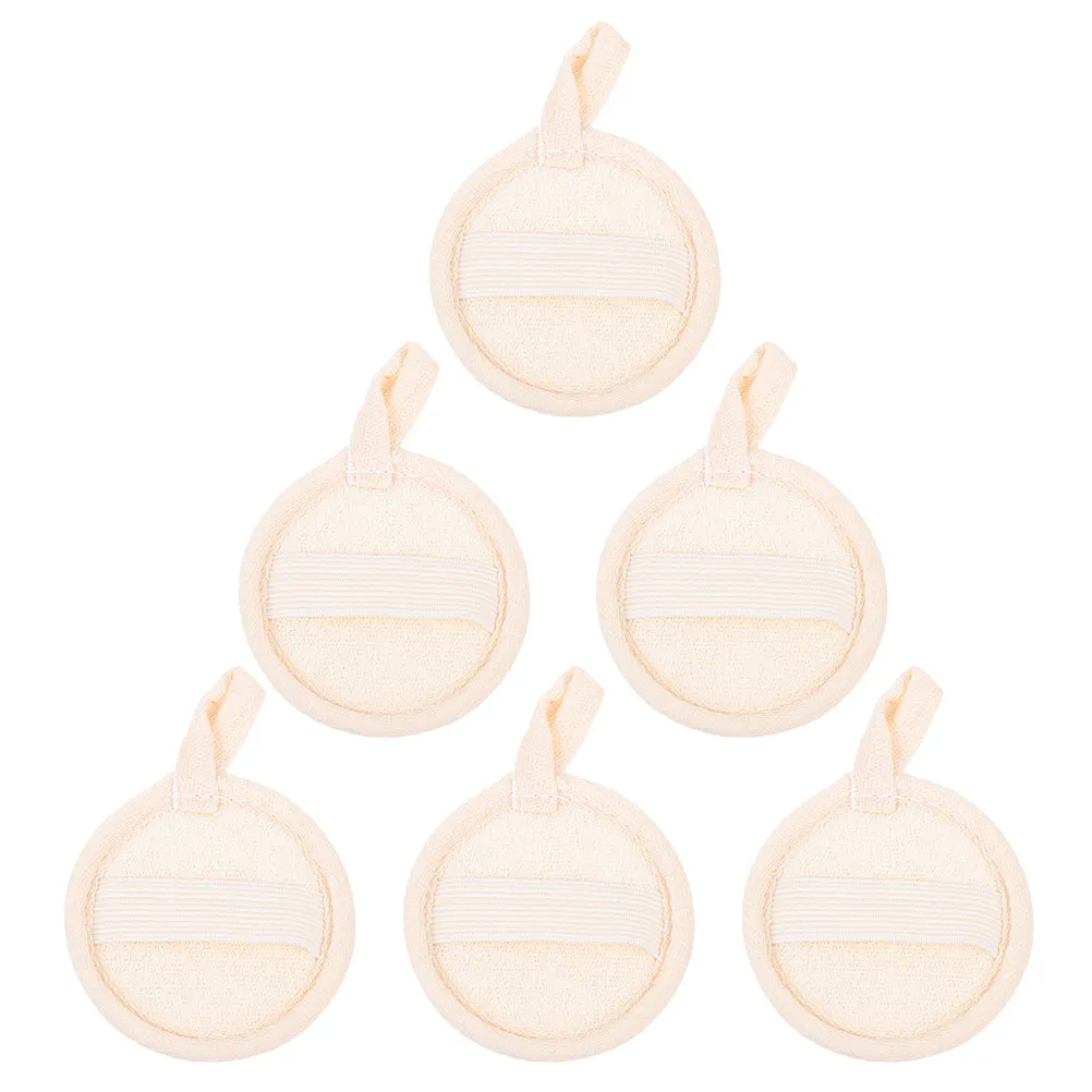 Набор из 6 натуральных мягких отшелушивающих подушечек из люфы для лица, очищения кожи, снятия макияжа, удаления омертвевшей кожи, для душа и ванны
Набор из 6 натуральных мягких отшелушивающих подушечек из люфы для лица, очищения кожи, снятия макияжа, удаления омертвевшей кожи, для душа и ванны