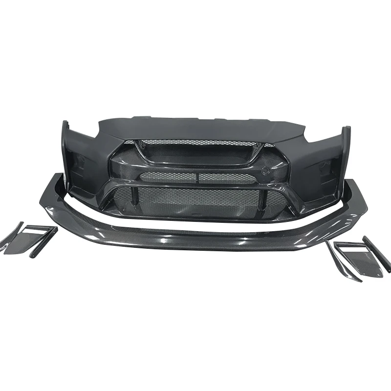 Vari- Style Half Carbon Fiber Bumper with Lip for Nissans GTR R35 High Quality
Vari- Style Half Carbon Fiber Bumper with Lip for Nissans GTR R35 High Quality