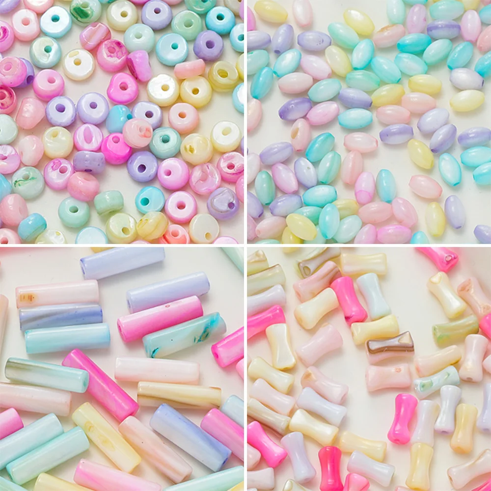 Natural Shell Beads Multi-Shape Flat Loose Spacer Beads for Jewelry Making DIY Bracelet Necklace Accessories 
Natural Shell Beads Multi-Shape Flat Loose Spacer Beads for Jewelry Making DIY Bracelet Necklace Accessories