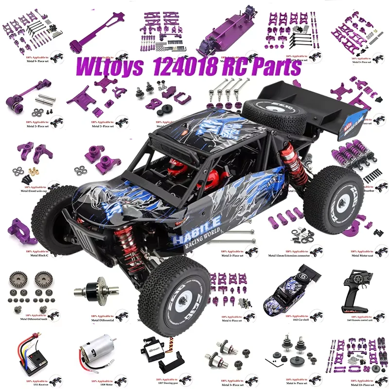Wltoys 124018 124016 RC Car 1:12 Purple All Upgrade Metal Spare Parts 4WD C Type Seat/Central Drive Shaft Assembly/Axle/Bearing
Wltoys 124018 124016 RC Car 1:12 Purple All Upgrade Metal Spare Parts 4WD C Type Seat/Central Drive Shaft Assembly/Axle/Bearing