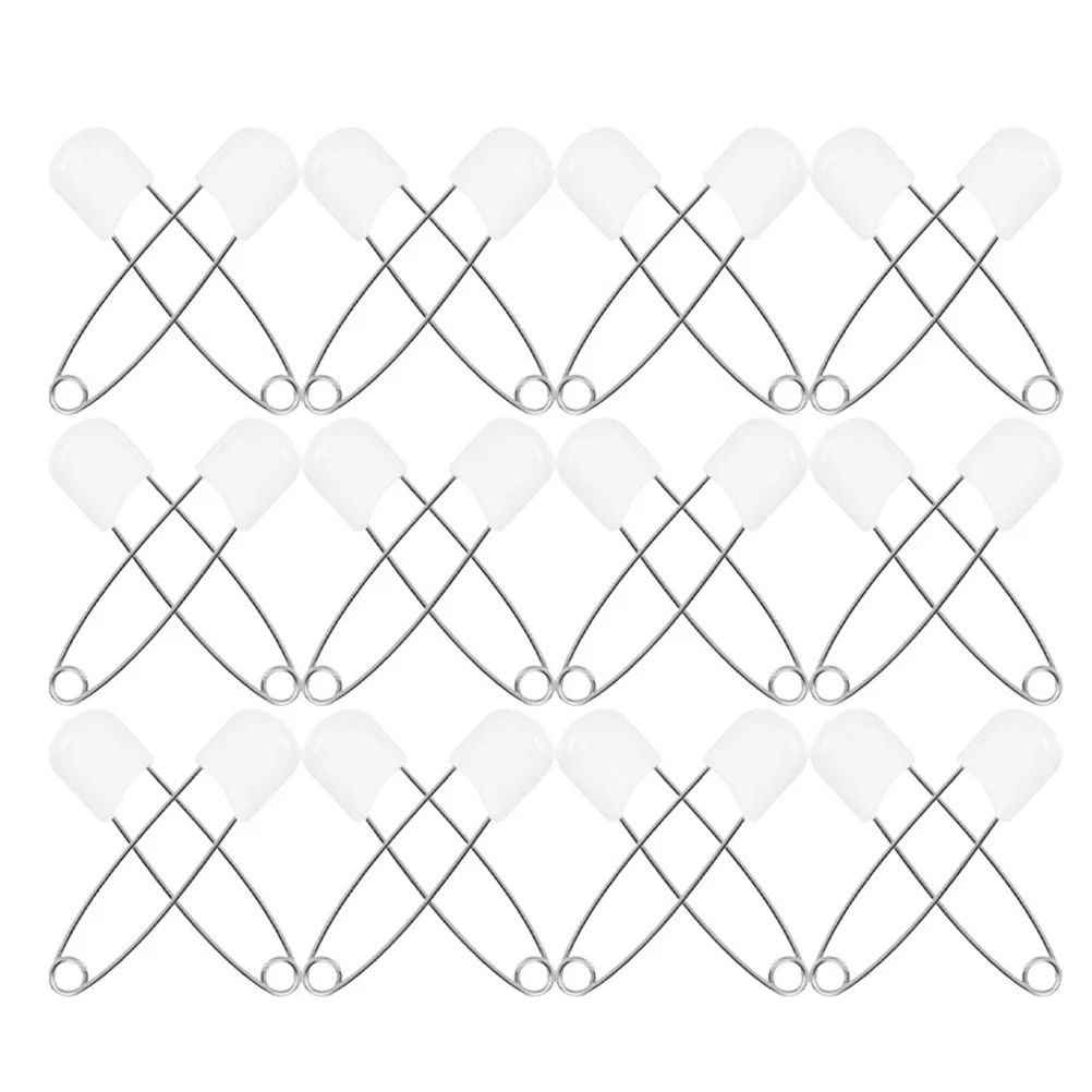 30 Pcs Safety Pin Baby Diaper Pins Child Big Heavy Duty for Cloth Diapers Newborn Clothes Button 
30 Pcs Safety Pin Baby Diaper Pins Child Big Heavy Duty for Cloth Diapers Newborn Clothes Button