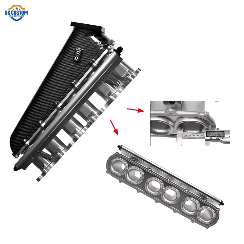 CUSTOM New Aluminum Intake System Intake Manifold for 1JZ 2JZ Engine in Other Auto Engine Parts
CUSTOM New Aluminum Intake System Intake Manifold for 1JZ 2JZ Engine in Other Auto Engine Parts