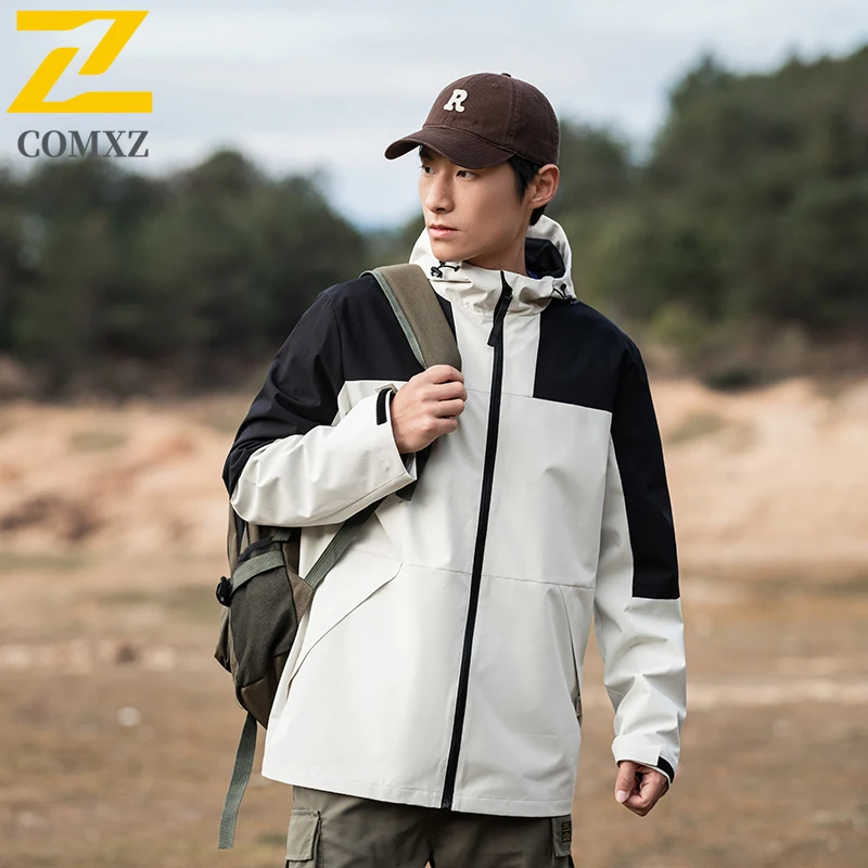 Travel Adventure Rainproof Jacket Men 2025 Autumn New Soft Shell Waterproof Windbreaker Coats Retro Trendy Splicing Work Jackets
Travel Adventure Rainproof Jacket Men 2025 Autumn New Soft Shell Waterproof Windbreaker Coats Retro Trendy Splicing Work Jackets