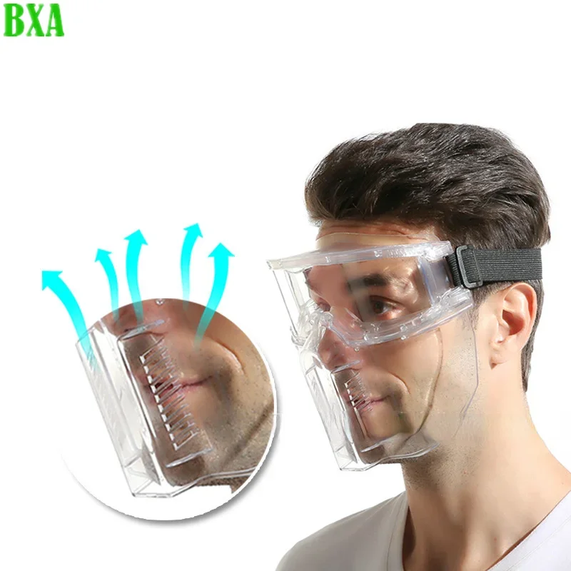 Protective Transparent Mask, Goggles, Anti-spray Dustproof, Welded Mask, Safe Dustproof and Waterproof, Removable Glasses
Protective Transparent Mask, Goggles, Anti-spray Dustproof, Welded Mask, Safe Dustproof and Waterproof, Removable Glasses