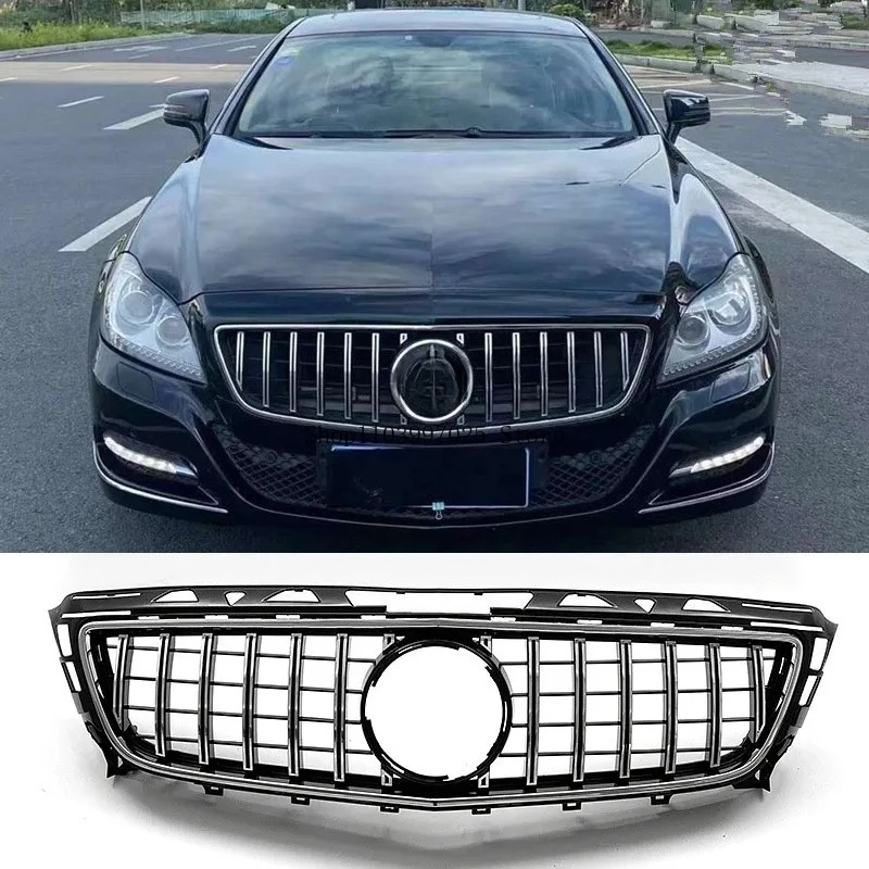 For 11-14 Mercedes Benz GLS W218 Modified Grille GT Vertical Bar Starry Front Bumper Intake Grille
For 11-14 Mercedes Benz GLS W218 Modified Grille GT Vertical Bar Starry Front Bumper Intake Grille
