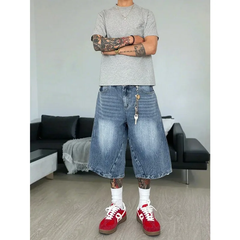 2026 Men's Ombre Pocket Casual Loose Fashionable Denim Shorts Jorts Tropical Street Hang Out College Sport, Emo Style
2026 Men's Ombre Pocket Casual Loose Fashionable Denim Shorts Jorts Tropical Street Hang Out College Sport, Emo Style