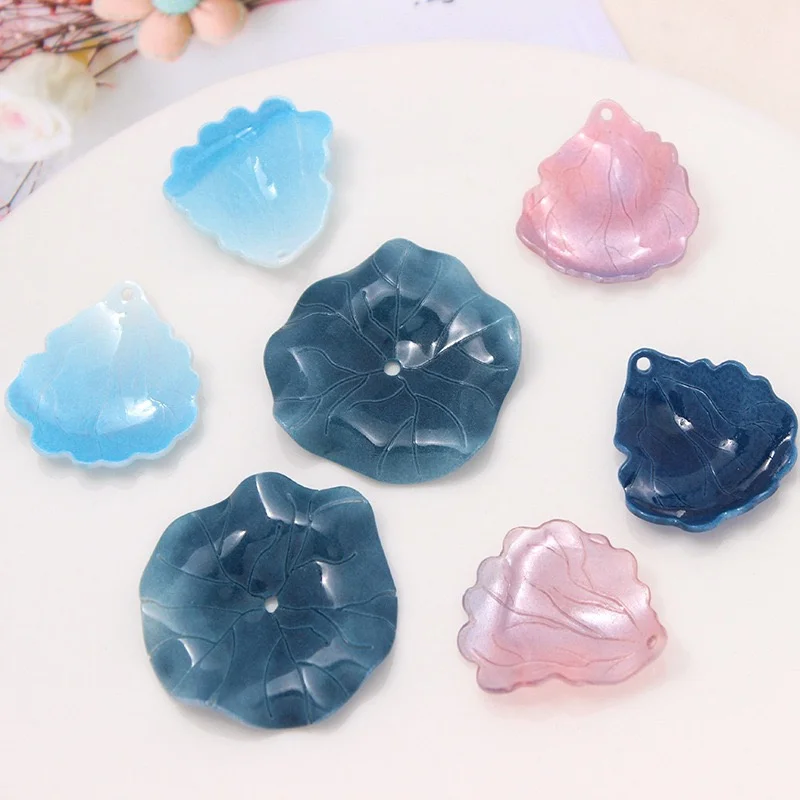 Summer style 50pcs/lot color print cartoon Lotus leaf petal shape acrylic beads diy jewelry garment hair accessory
Summer style 50pcs/lot color print cartoon Lotus leaf petal shape acrylic beads diy jewelry garment hair accessory