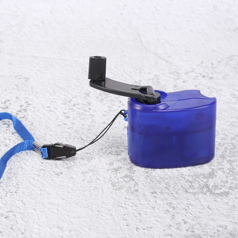 USB Emergency Hand Cranking Dynamo For Universal Travel Gadgets
USB Emergency Hand Cranking Dynamo For Universal Travel Gadgets