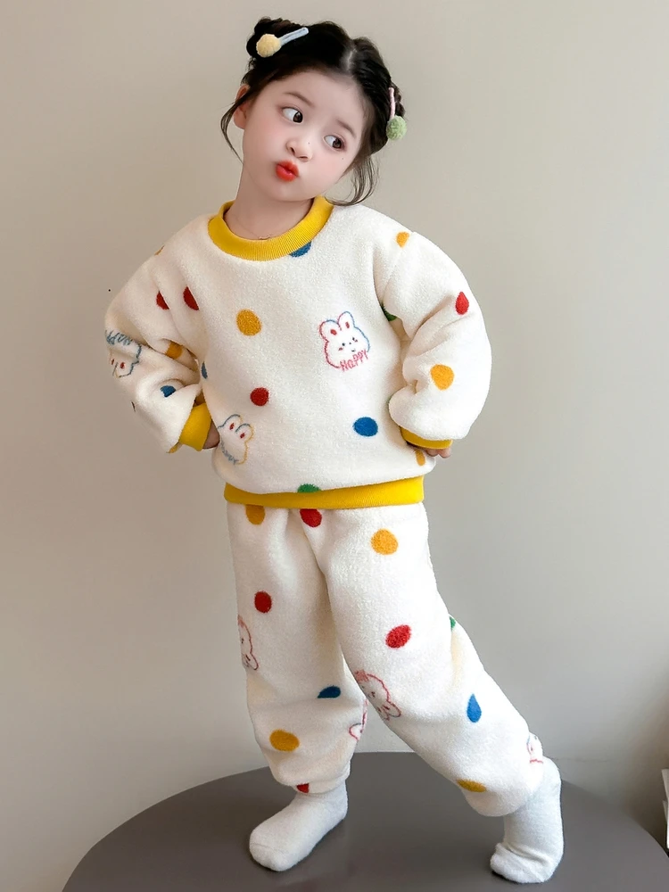 Пижамный комплект Coral Fce для девочек, осенне-зимний новый детский повседневный пижамный комплект Faion для маленьких девочек, домашняя одежда, длинный свек, круглый Ne
Пижамный комплект Coral Fce для девочек, осенне-зимний новый детский повседневный пижамный комплект Faion для маленьких девочек, домашняя одежда, длинный свек, круглый Ne
