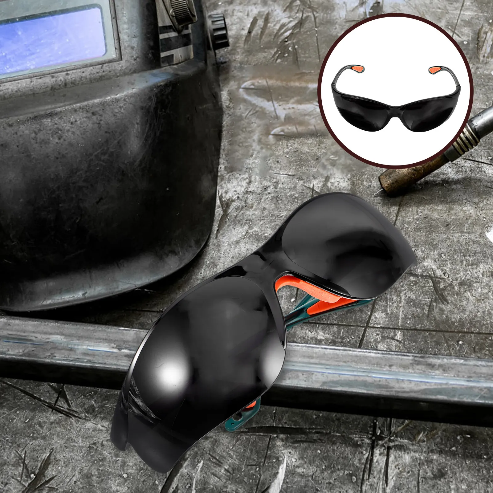 Welder Glasses Ergonomic Design Easy Wear Comfort Fit for Welding Cutting Grinding Construction Work Eye Safety Gear
Welder Glasses Ergonomic Design Easy Wear Comfort Fit for Welding Cutting Grinding Construction Work Eye Safety Gear