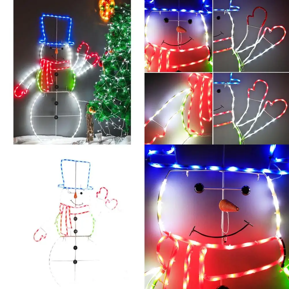 Animated LED Snowman Light, 195cm Tall, Colorful Neon Sign for Christmas, Suitable for Indoor and Outdoor Use
Animated LED Snowman Light, 195cm Tall, Colorful Neon Sign for Christmas, Suitable for Indoor and Outdoor Use
