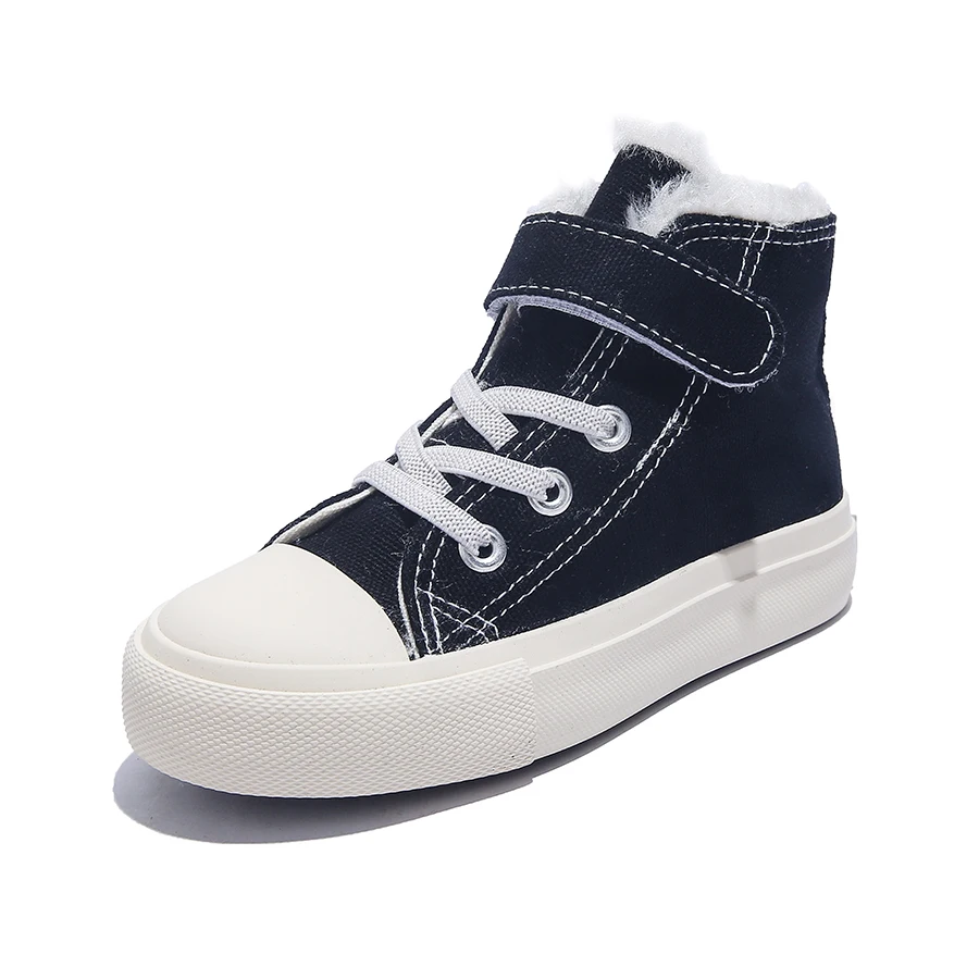 Autumn and winter with thick fleece for boys and girls, warm cotton shoes, High top snow sports cotton shoes
Autumn and winter with thick fleece for boys and girls, warm cotton shoes, High top snow sports cotton shoes