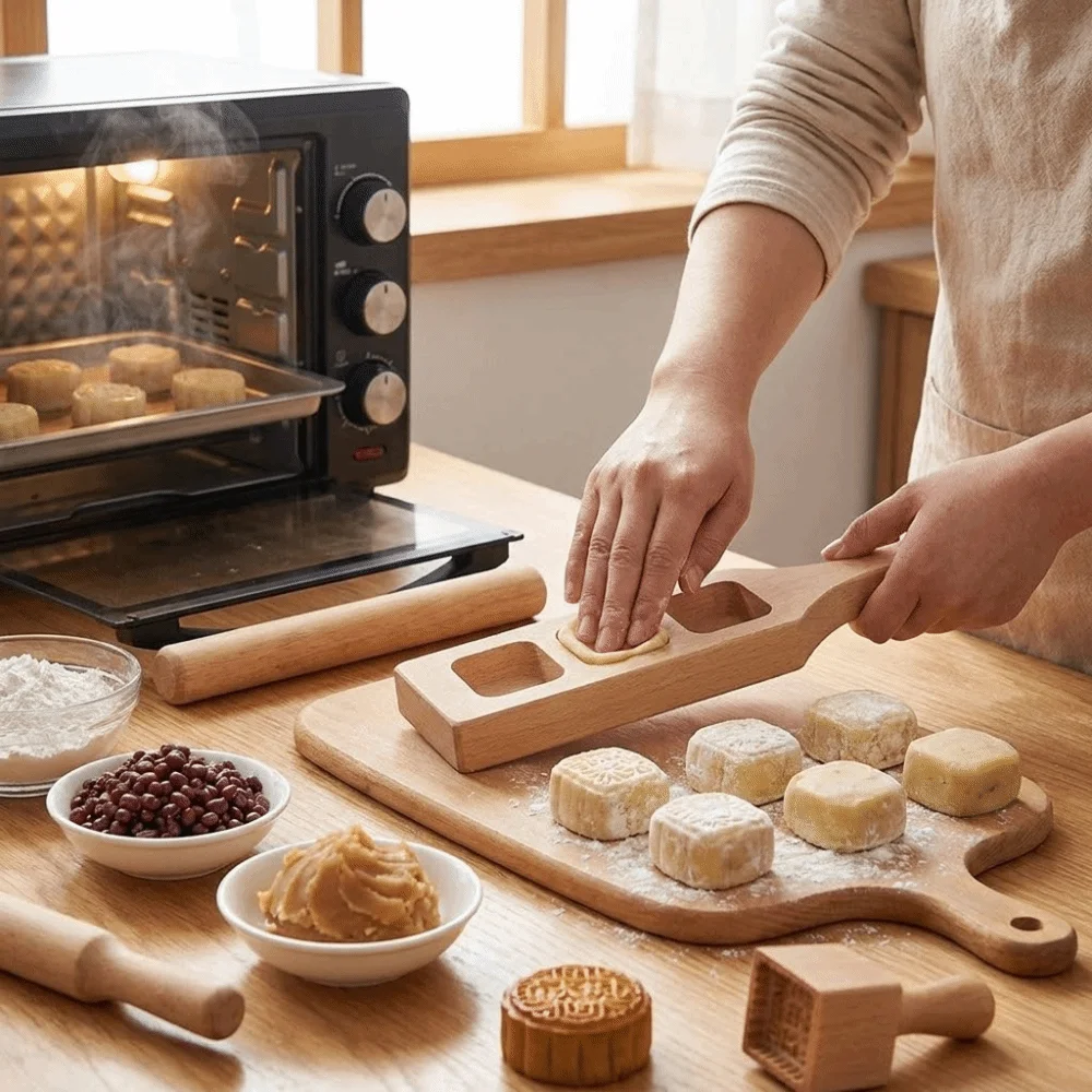 Baking Mold Non-Stick Wooden Pastry Mold Handmade Wood Mung Bean Cake Mold Manual Dough Press Mooncake Mold Kitchen
Baking Mold Non-Stick Wooden Pastry Mold Handmade Wood Mung Bean Cake Mold Manual Dough Press Mooncake Mold Kitchen