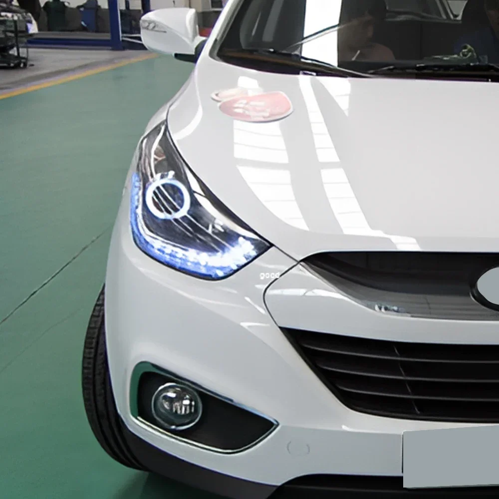 Для Hyundai ix35 2010-2013 светодиодные автомобильные фары в сборе, обновленная высококачественная бифокальная линза проектора, автомобильные передние фонари, аксессуары
Для Hyundai ix35 2010-2013 светодиодные автомобильные фары в сборе, обновленная высококачественная бифокальная линза проектора, автомобильные передние фонари, аксессуары