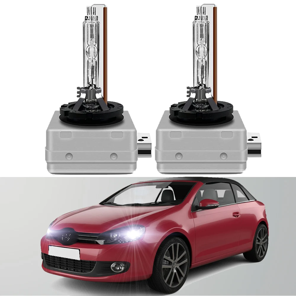 For VW Golf MK6 Convertible 517 2011-2016 6000K HID Xenon Headlight Bulb High Low Beam (Only fit original bulb is Xenon)
For VW Golf MK6 Convertible 517 2011-2016 6000K HID Xenon Headlight Bulb High Low Beam (Only fit original bulb is Xenon)