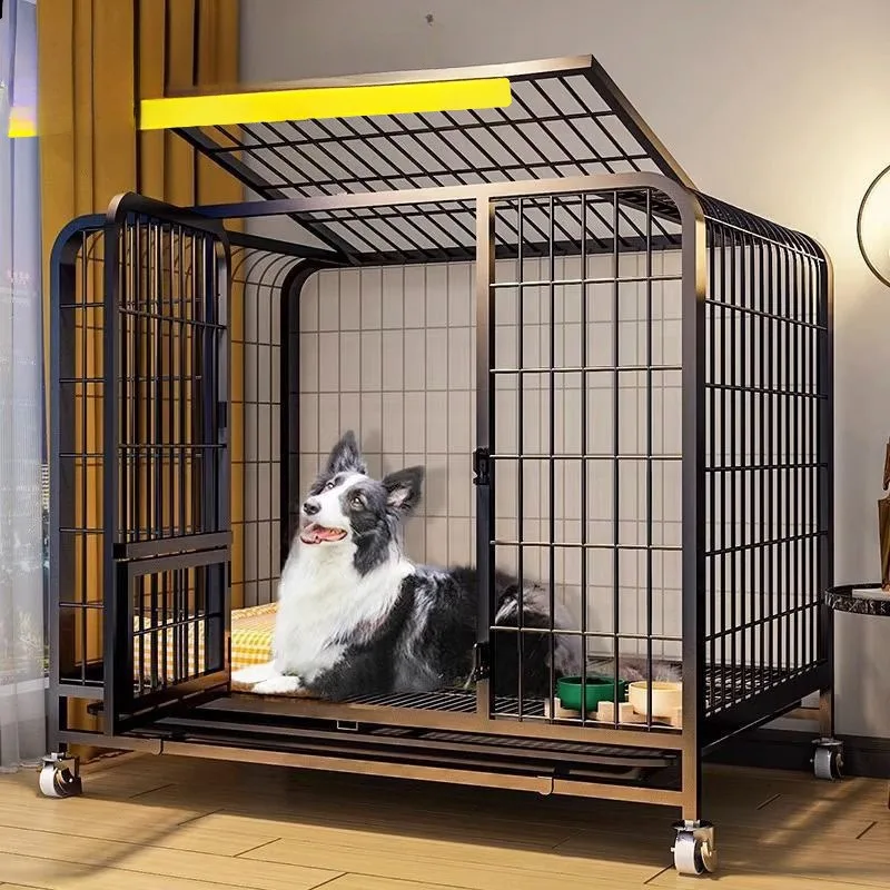 Medium-Size Indoor Dog Cage with Button Closure Solid Pattern Toilet Integrated Kennel for Small Dogs Like Shiba Inu and Corgi
Medium-Size Indoor Dog Cage with Button Closure Solid Pattern Toilet Integrated Kennel for Small Dogs Like Shiba Inu and Corgi