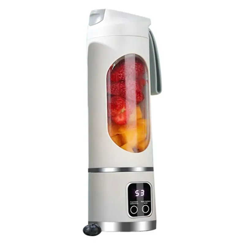 ABZA-USB Rechargeable Portable Blender 8 Blade Mini Ice Crusher With Digital Display 3 Modes Portable Blender A
ABZA-USB Rechargeable Portable Blender 8 Blade Mini Ice Crusher With Digital Display 3 Modes Portable Blender A