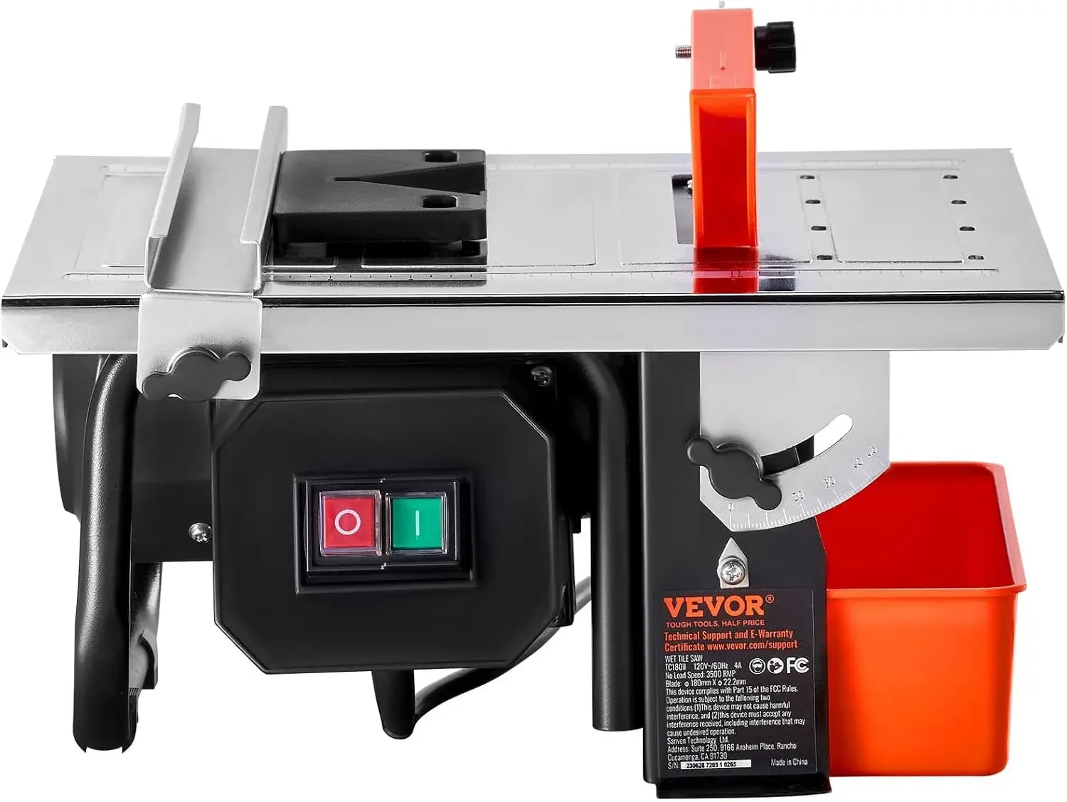7-inch 65Mn Steel Blade, Wet Tile Saw, 3500 RPM Induction Motor, Tile Cutter Wet Saw with Water Reservoir
7-inch 65Mn Steel Blade, Wet Tile Saw, 3500 RPM Induction Motor, Tile Cutter Wet Saw with Water Reservoir