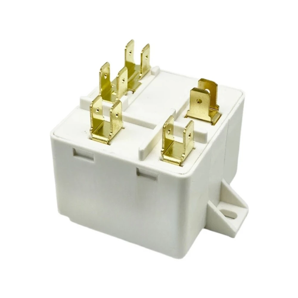 5 Pin Compressor Starter Relay Fit Refrigerator Ice Maker Air Cooling Device Replacement Accessory
5 Pin Compressor Starter Relay Fit Refrigerator Ice Maker Air Cooling Device Replacement Accessory