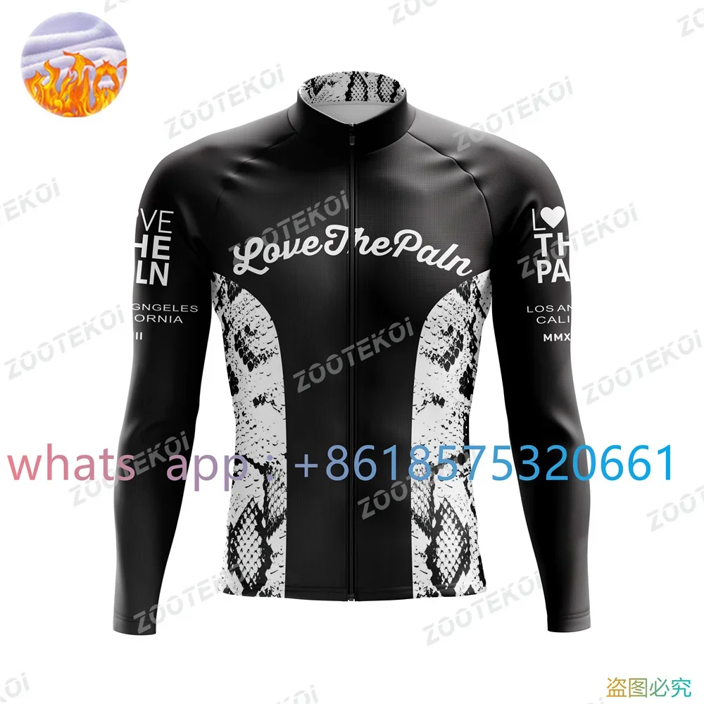 2024 Men Winter Thermal Fleece Cycling Jersey Ciclismo MTB Bicycle Clothing Bike Shirt Cycling Equipement Outdoor Warm Jacket
2024 Men Winter Thermal Fleece Cycling Jersey Ciclismo MTB Bicycle Clothing Bike Shirt Cycling Equipement Outdoor Warm Jacket