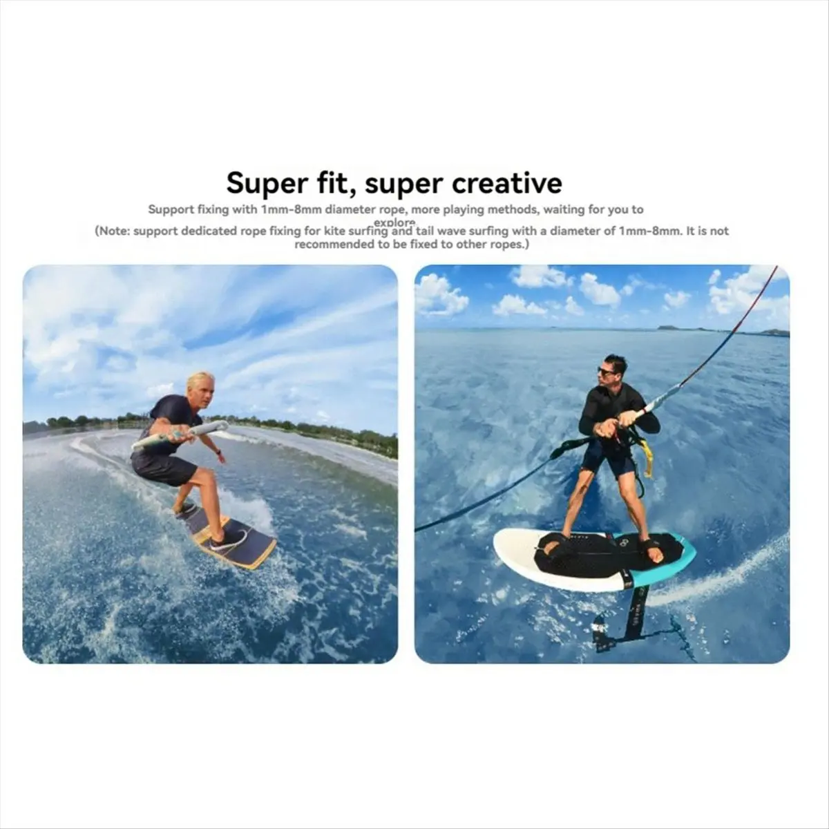 Кронштейн B16C для Insta360 X4: невидимый кронштейн для водных видов спорта, аксессуар для съемки от третьего лица при серфинге
Кронштейн B16C для Insta360 X4: невидимый кронштейн для водных видов спорта, аксессуар для съемки от третьего лица при серфинге