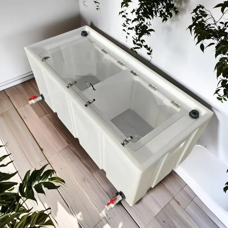 Transparent double warehouse flip fish box Car seafood transportation pickup truck trolley trunk Thickened live fish bucket
Transparent double warehouse flip fish box Car seafood transportation pickup truck trolley trunk Thickened live fish bucket