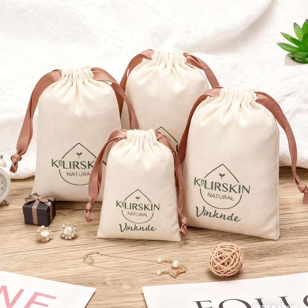 Customized Handmade Canvas Cotton Drawstring Bags for Jewelry Wigs Cosmetics Storage Pouches Linen Muslin Cotton Gift Packing
Customized Handmade Canvas Cotton Drawstring Bags for Jewelry Wigs Cosmetics Storage Pouches Linen Muslin Cotton Gift Packing