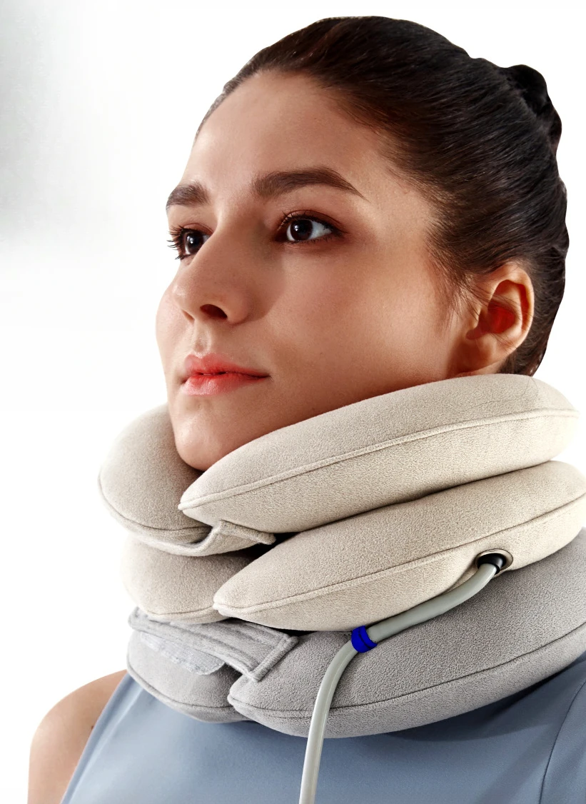 Cervical retractor Inflatable cervical stretcher Three-layer cervical brace Neck protection Portable travel pillow Home fixing
Cervical retractor Inflatable cervical stretcher Three-layer cervical brace Neck protection Portable travel pillow Home fixing