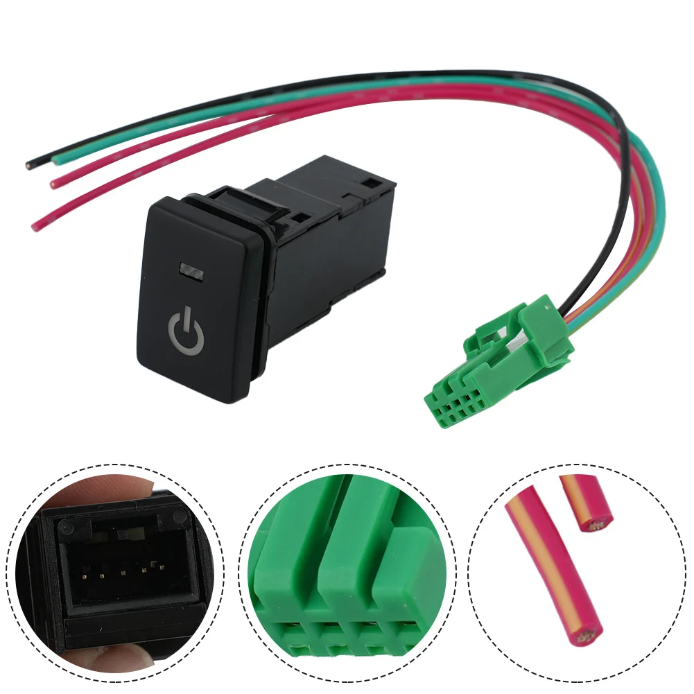 Bumper Lights Push Switch Push Button Camera Lights Switch DC 12V DRL Fan Blower 1pc Paking Lights 2-LED Plastic
Bumper Lights Push Switch Push Button Camera Lights Switch DC 12V DRL Fan Blower 1pc Paking Lights 2-LED Plastic