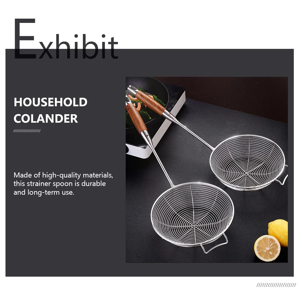 1pc Stainless Steel Strainer Spoon Household Hotpot Colander Kitchen Fry Oil Filter Heat Resistant Multifunctional Egg
1pc Stainless Steel Strainer Spoon Household Hotpot Colander Kitchen Fry Oil Filter Heat Resistant Multifunctional Egg