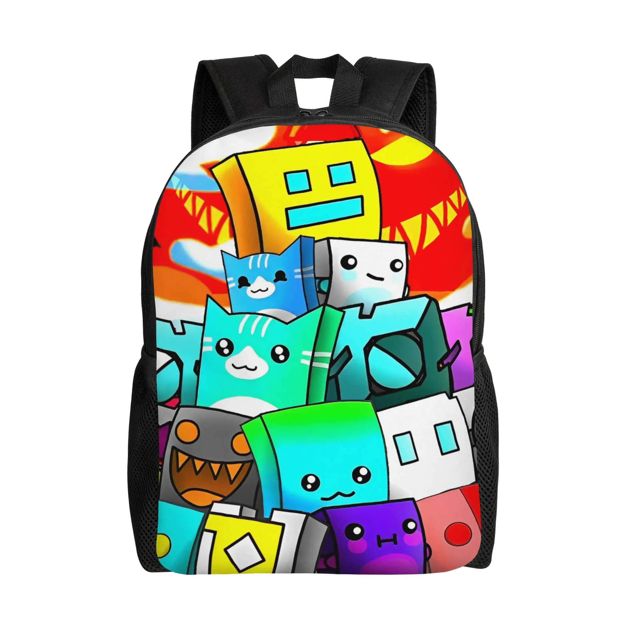 Geometries Cube Gaming Dash Casual Backpack Sports Student Work Daypack for Men Women College Shoulder Bag
Geometries Cube Gaming Dash Casual Backpack Sports Student Work Daypack for Men Women College Shoulder Bag