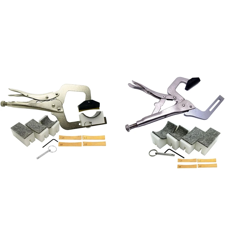 New Fingerboard Fret Press Inserts Tool For Guitar Making Tools Set With 4 Neck Supports Repair Tool
New Fingerboard Fret Press Inserts Tool For Guitar Making Tools Set With 4 Neck Supports Repair Tool