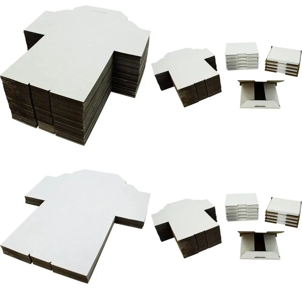 6.5x5.5x0.75 Single CD White Cardboard Mailer Case - Shipping Boxes/Containers
6.5x5.5x0.75 Single CD White Cardboard Mailer Case - Shipping Boxes/Containers