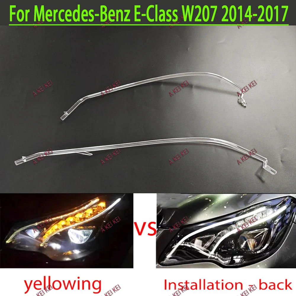 Car DRL Headlight Light Guide StripDaytime Running Light Bar For Mercedes-Benz E-Class Coupe W207 E200 E250 E300 2014-2017 LED
Car DRL Headlight Light Guide StripDaytime Running Light Bar For Mercedes-Benz E-Class Coupe W207 E200 E250 E300 2014-2017 LED