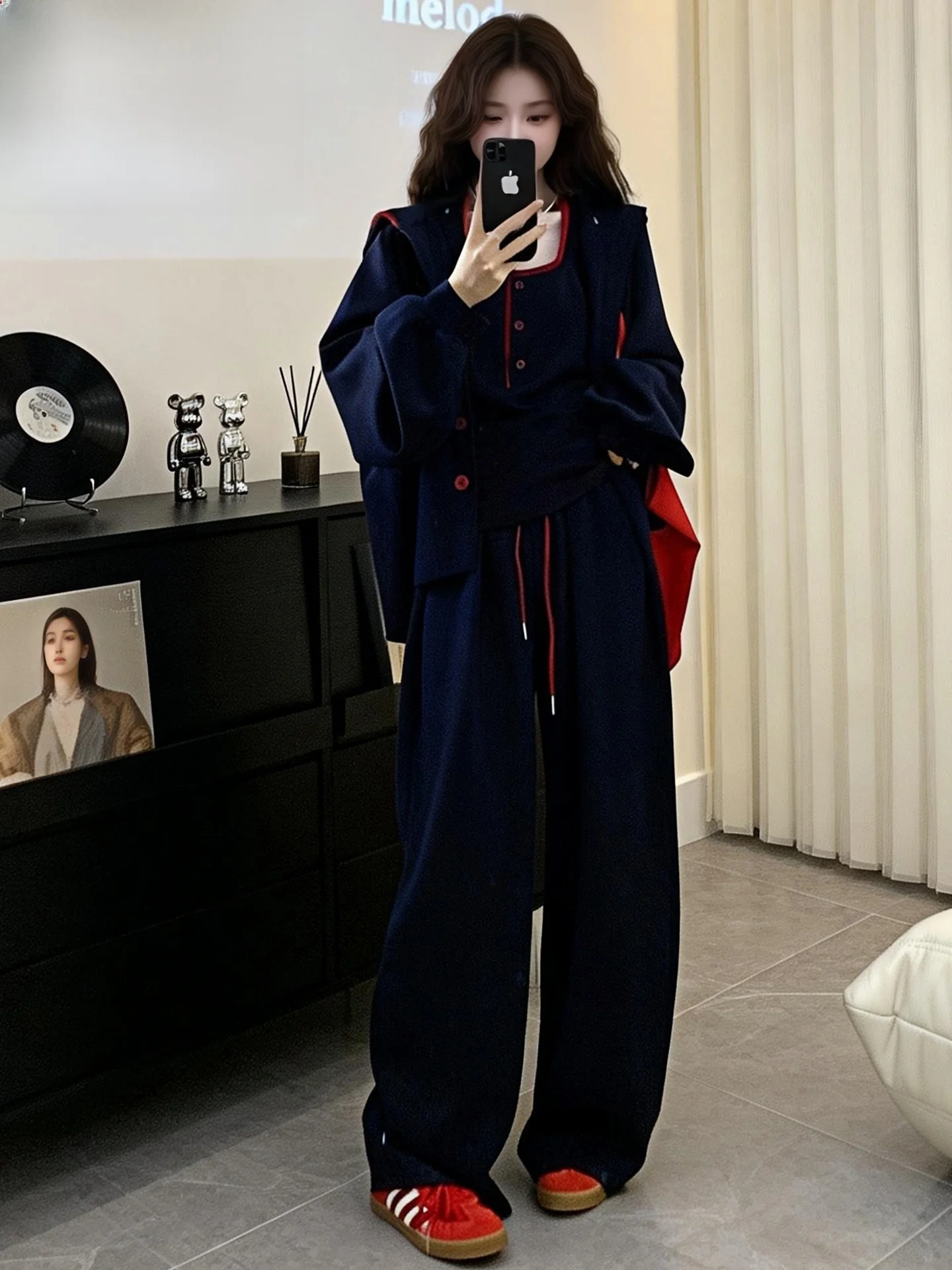 Spring Autumn Lazy Style Sweatshirt Jacket Casual Sportswear Set High End Feel Comprehensive Comfortable Long Sleeve Hoodie
Spring Autumn Lazy Style Sweatshirt Jacket Casual Sportswear Set High End Feel Comprehensive Comfortable Long Sleeve Hoodie