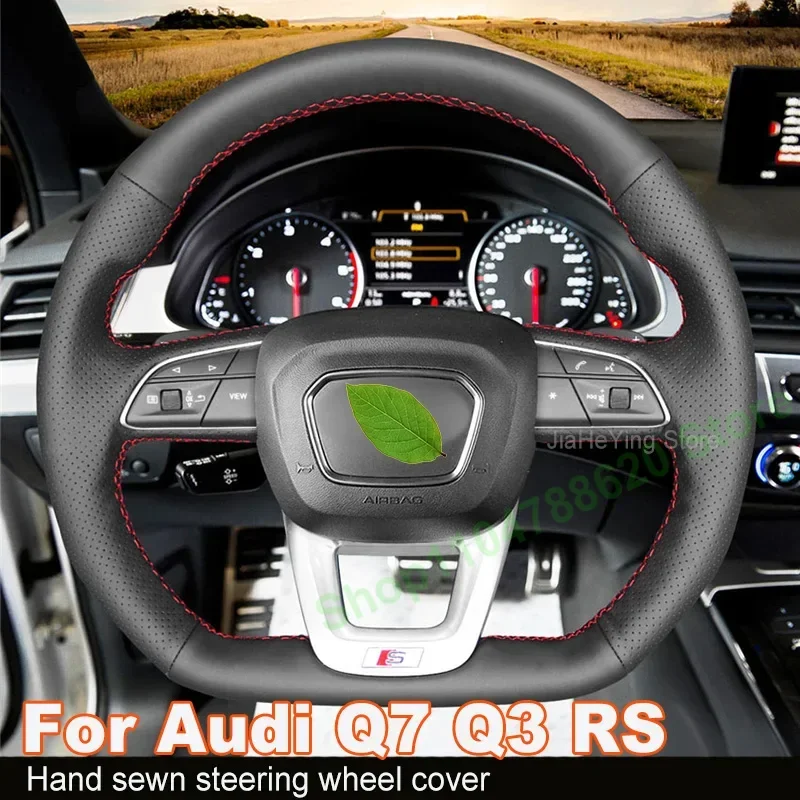 Сшитые вручную противоскользящие дышащие кожаные чехлы на руль автомобиля для Audi Q7 Q3 RS F3 SQ5 FY SQ7 4M RS-Q8 SQ8 2015
Сшитые вручную противоскользящие дышащие кожаные чехлы на руль автомобиля для Audi Q7 Q3 RS F3 SQ5 FY SQ7 4M RS-Q8 SQ8 2015